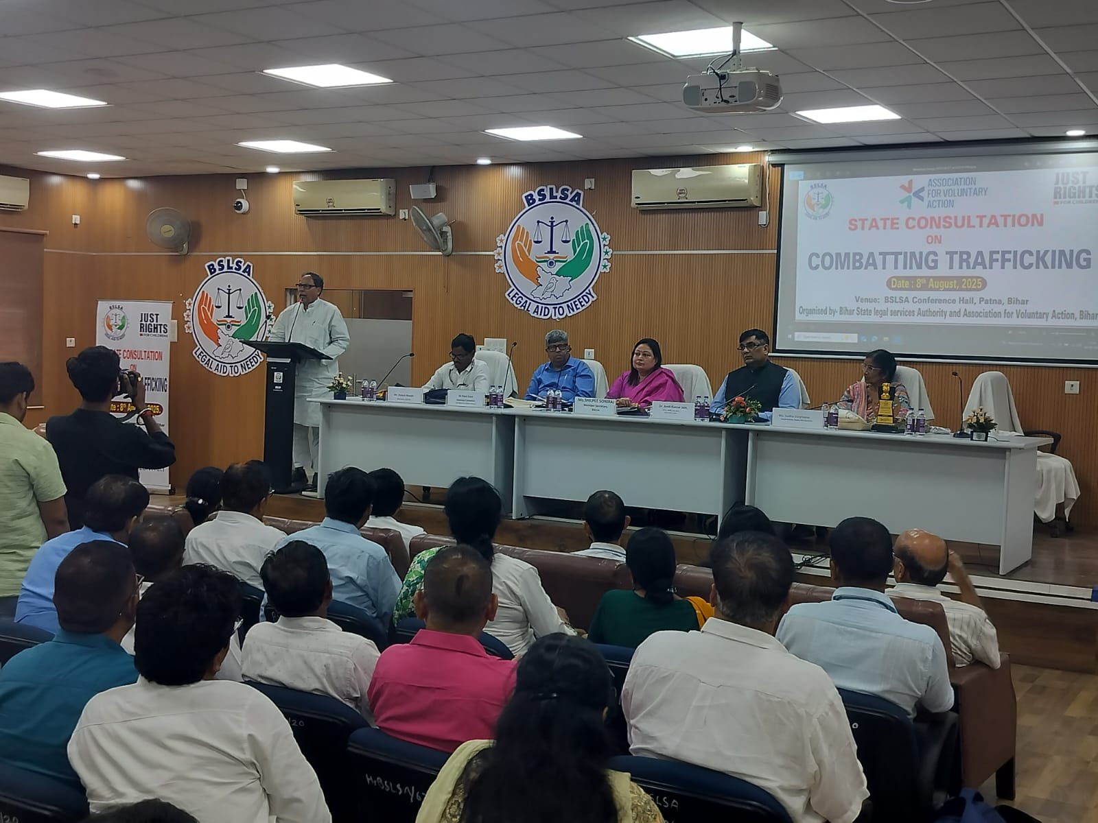 जस्ट राइट्स फॉर चिल्ड्रेन की राज्यस्तरीय परामर्श बैठक में मानव तस्करी के खिलाफ समयबद्ध कार्रवाई पर जोर