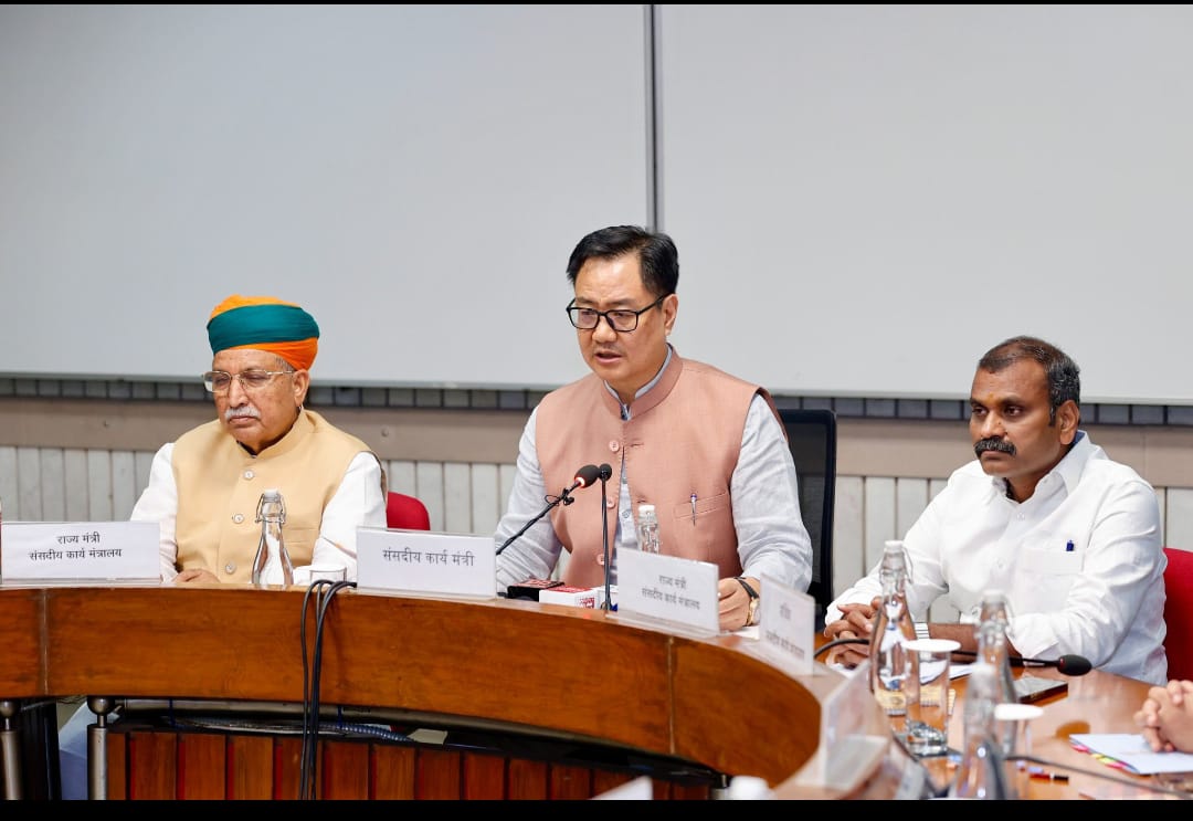 लोकतंत्र में विपक्ष जरुरी लेकिन सरकार के काम में बाधा डालना अलोकतांत्रिकः किरेन रिजिजू