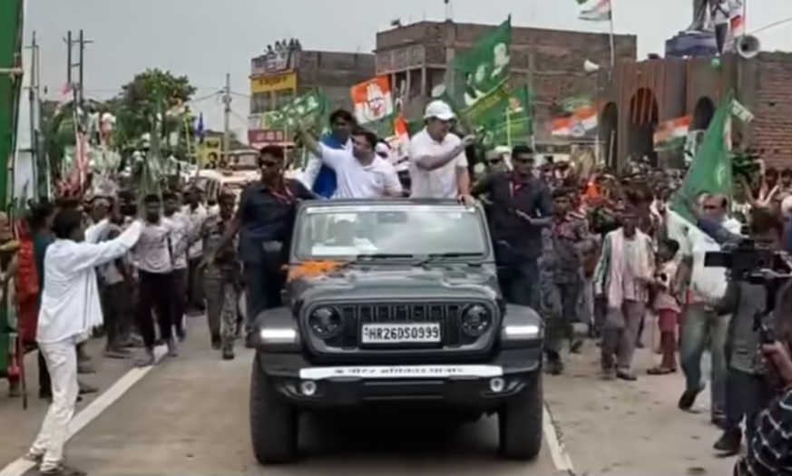 बिहार की जनता वोट की चोट से राजग को सीखाएगी सबक:राहुल गांधी
