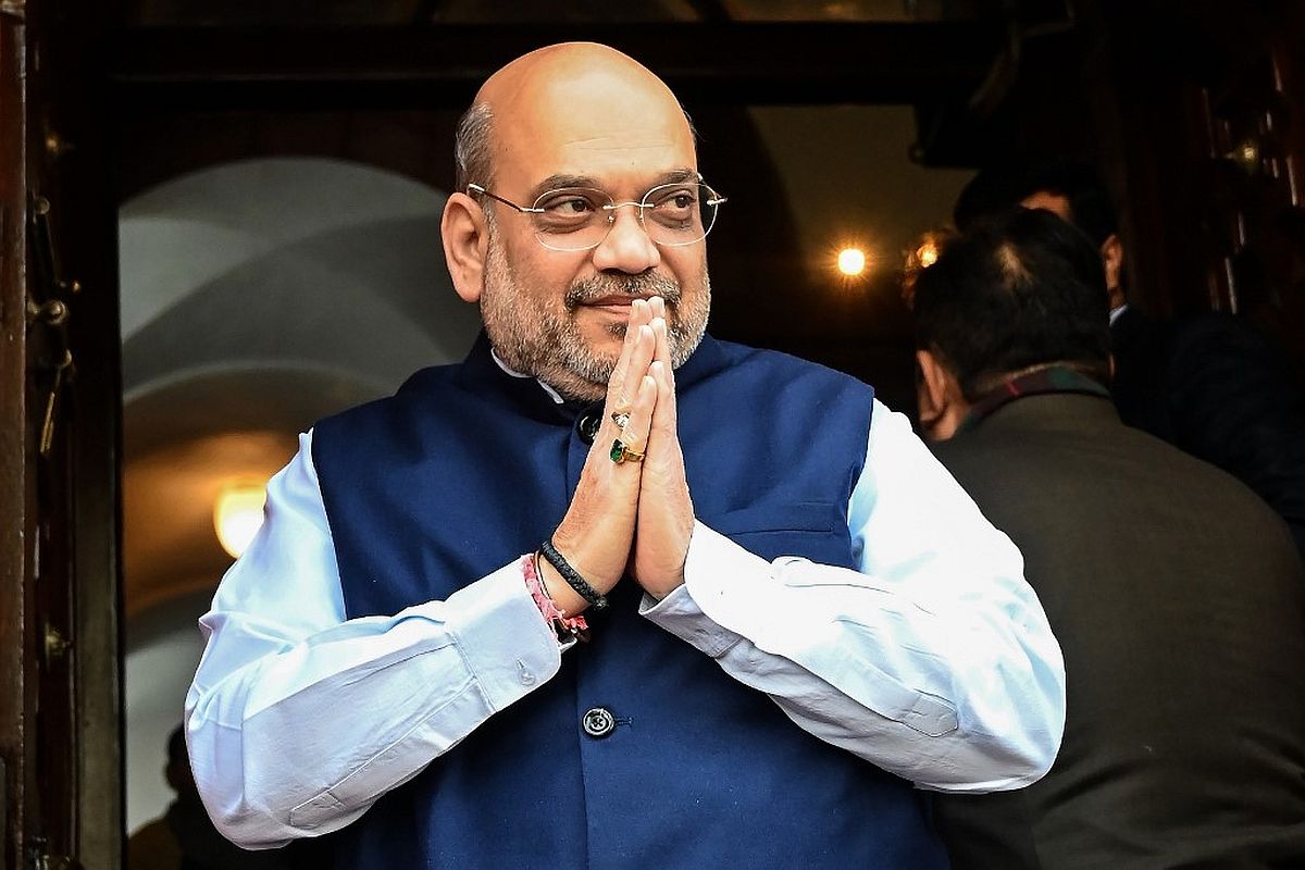 केंद्रीय गृह मंत्री अमित शाह गणेशोत्सव में शामिल होने मुंबई पहुंचे, लालबागचा राजा के करेंगे दर्शन
