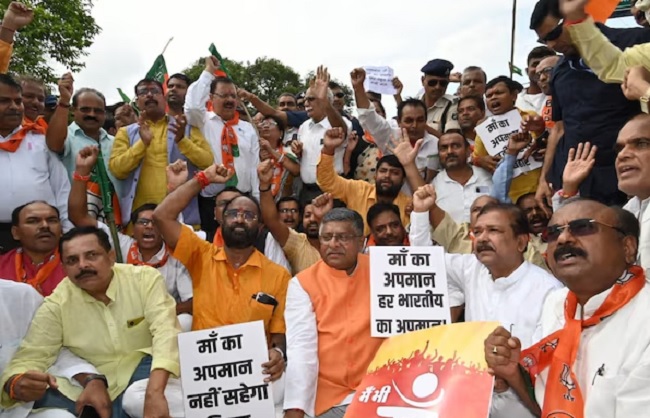 राजग के बिहार बंद का दिखा व्यापक असर