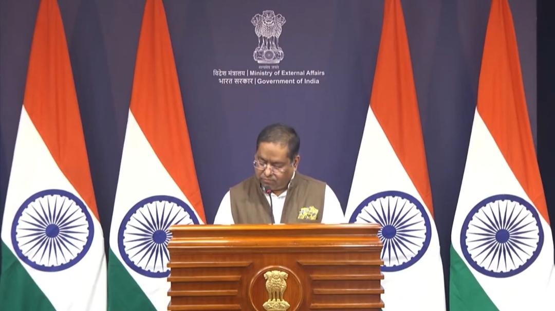 भारत-रूस के चीन के साथ जाने वाले ट्रम्प के बयान पर प्रतिक्रिया देने से विदेश मंत्रालय का इनकार