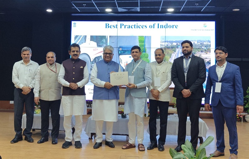 स्वच्छ वायु सर्वेक्षण 2025 में भी मध्य प्रदेश का इंदौर बना देश का नंबर वन शहर