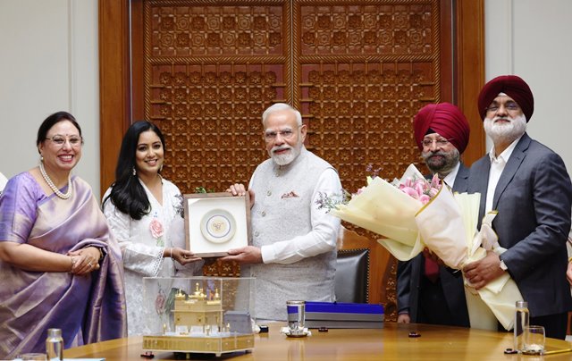 सिख प्रतिनिधिमंडल ने प्रधानमंत्री से की गुरु गोबिंद सिंह की पादुकाएं &lsquo;जोरें साहिब&rsquo; के संरक्षण की मांग