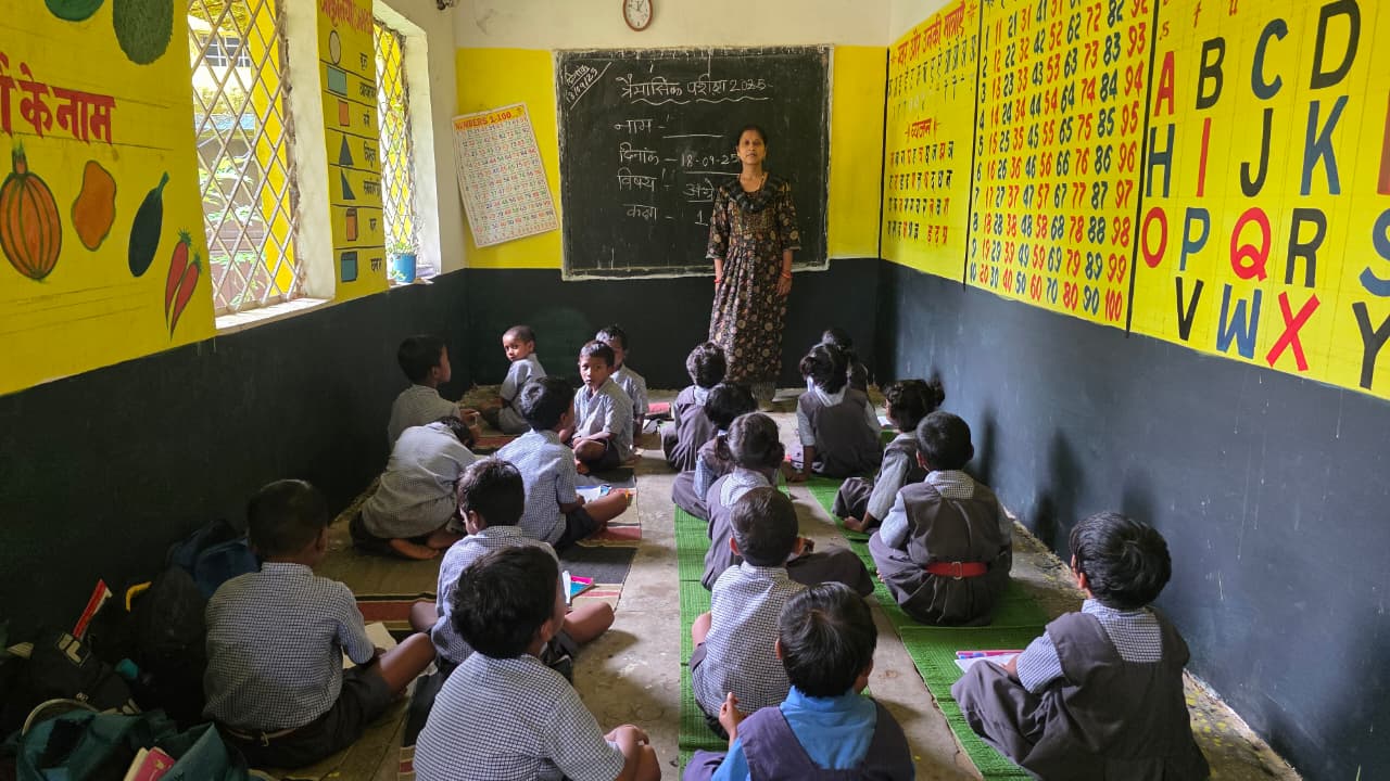 रायपुर : नानदमाली शाला में शिक्षक पदस्थापना से बच्चों की शिक्षा गुणवत्ता में आई सुधार