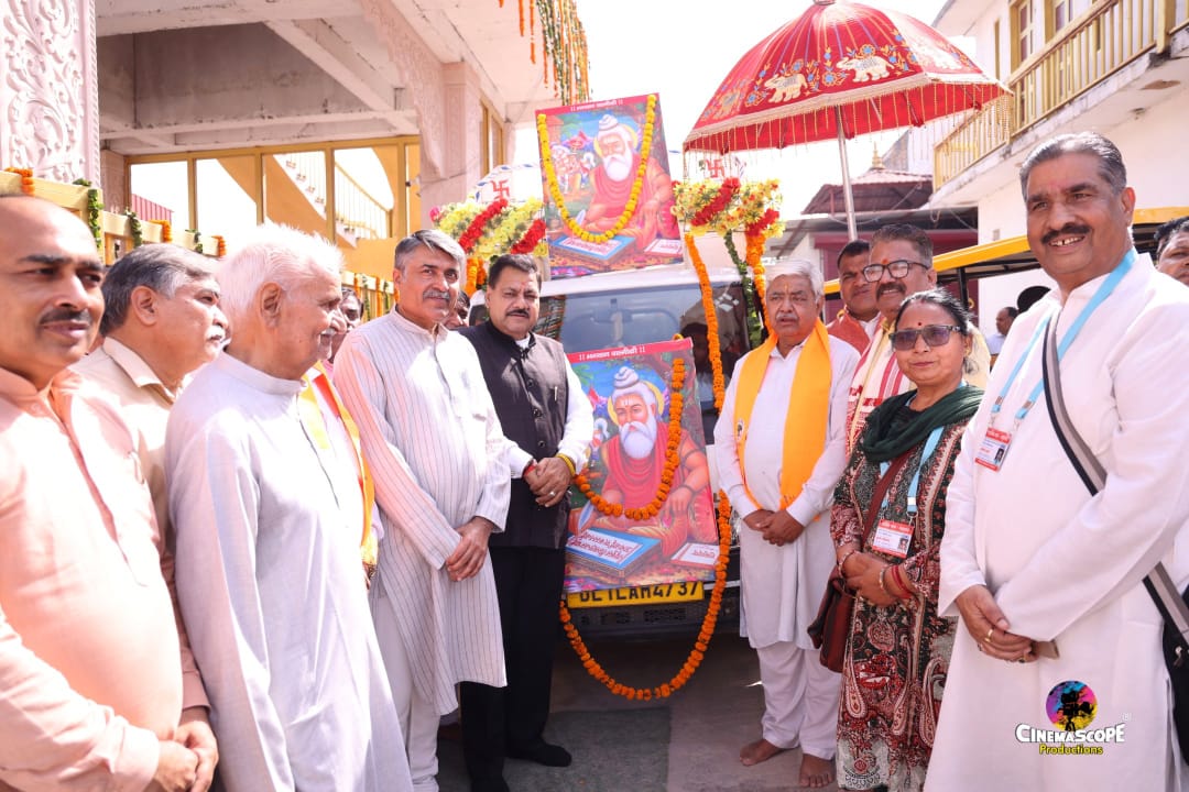 नवरात्रि में अमृतसर से दिल्ली आई ज्योति का खाटू श्याम मंदिर में हुआ स्वागत
