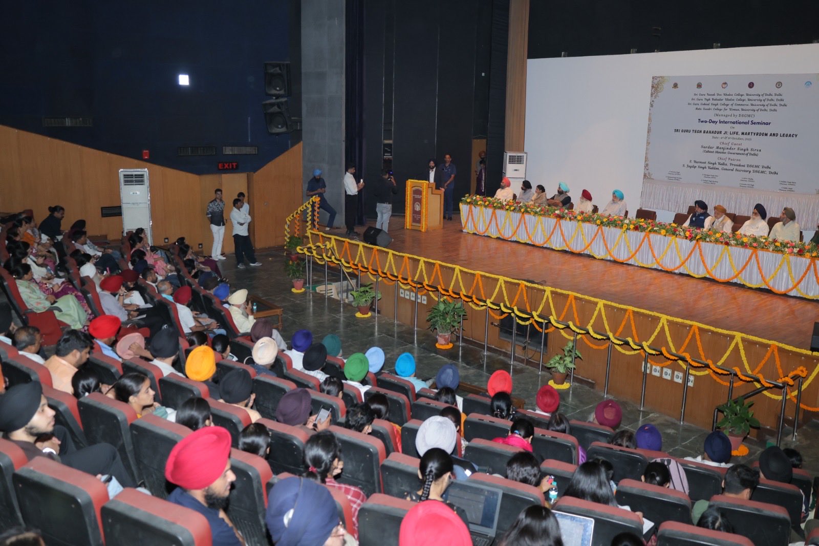 युवाओं को श्री गुरु तेग बहादुर के जीवन से प्रेरणा लेनी चाहिए : सिरसा