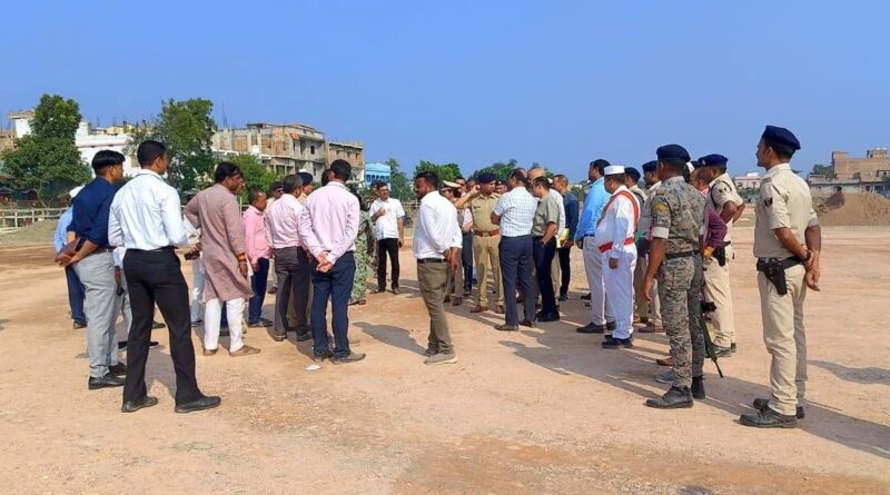 बिहार के समस्तीपुर में पीएम मोदी की जनसभा को लेकर तैयारी पूर्ण , एसपीजी ने संभाली कमान