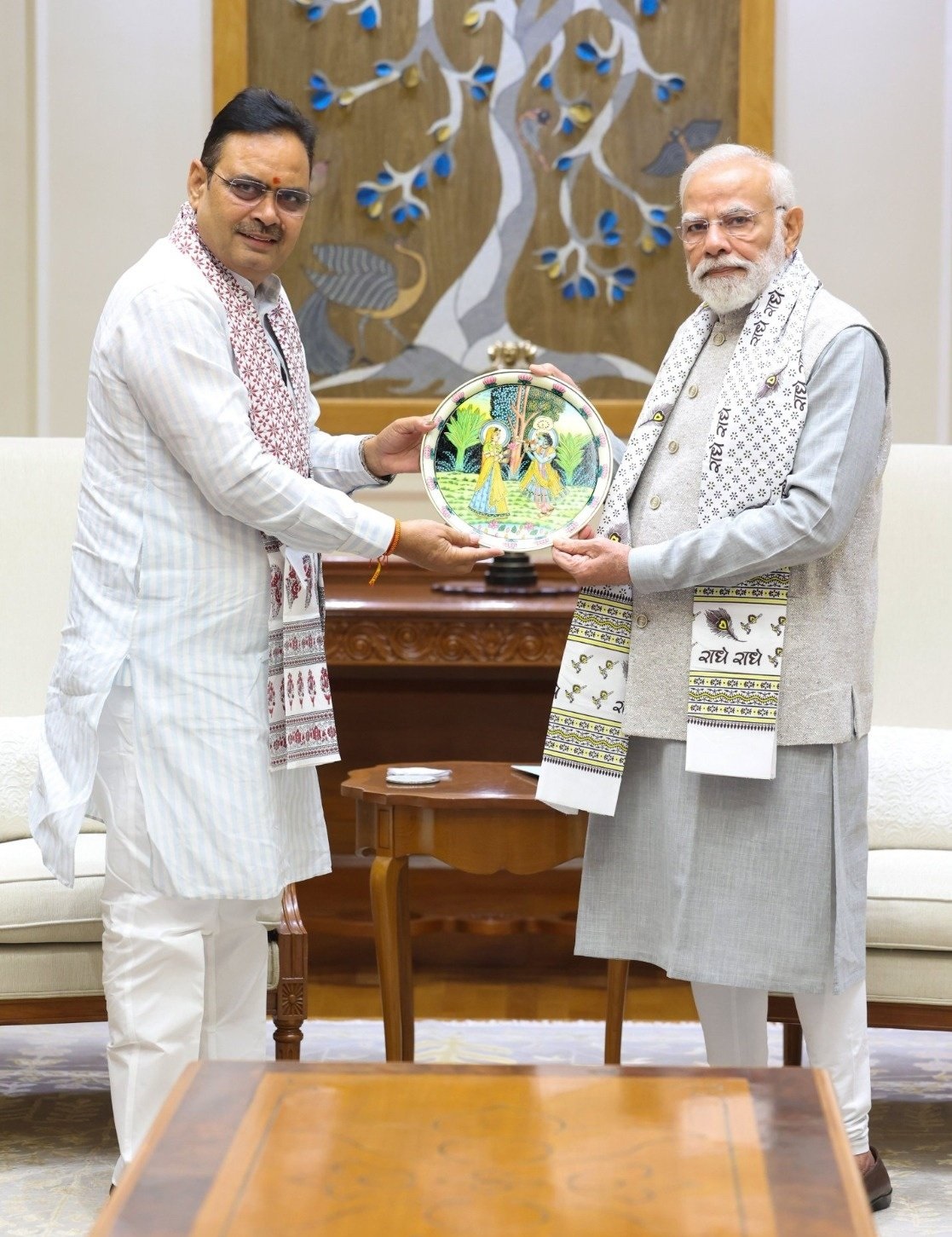 मुख्यमंत्री भजनलाल शर्मा ने नई दिल्ली में प्रधानमंत्री मोदी से शिष्टाचार भेंट की