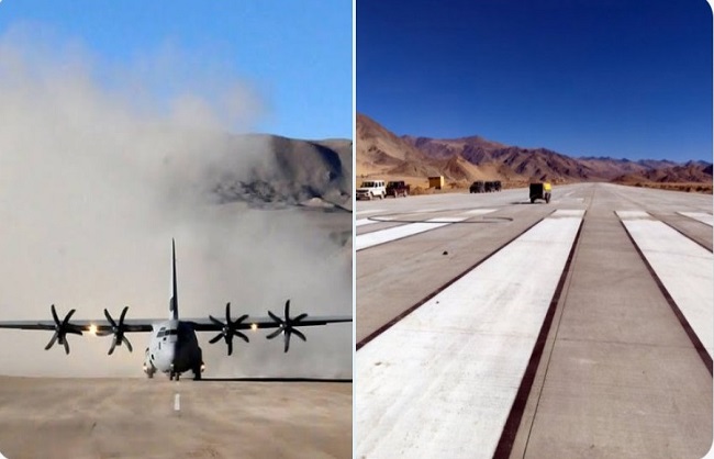 चीन सीमा पर ऑपरेशनल हुआ दुनिया का सबसे ऊंचा हवाई अड्डा