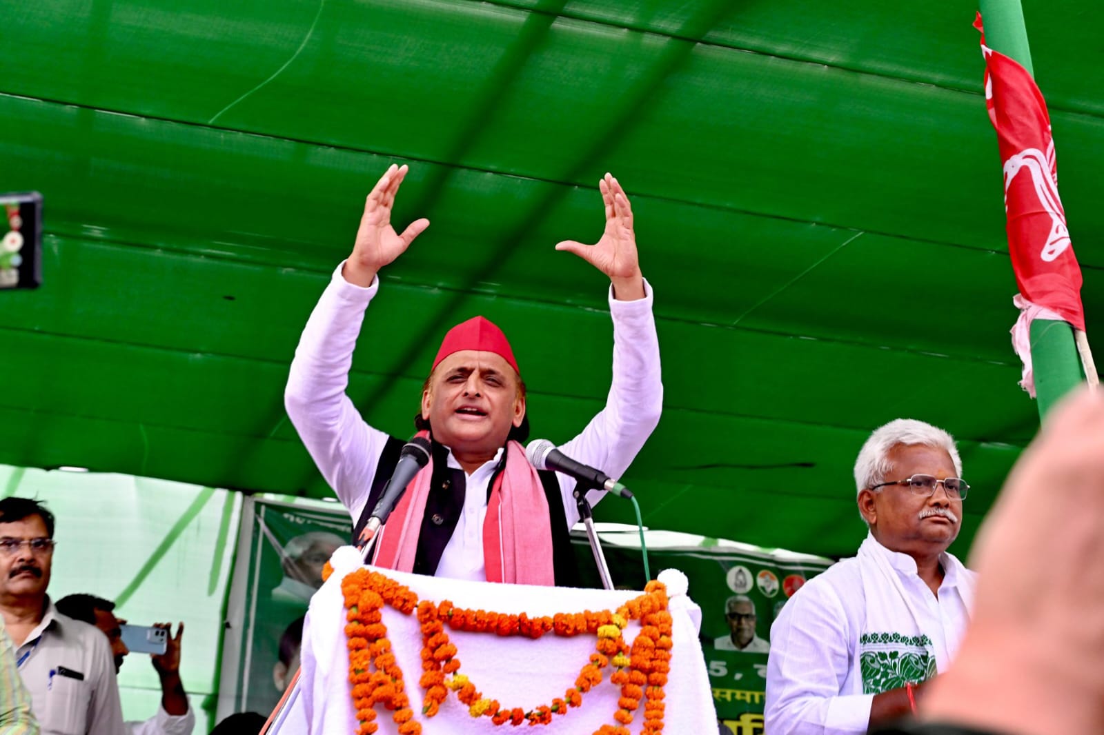 यह जनसमर्थन बता रहा है कि अबकी बार बिहार से राजग बाहर : अखिलेश यादव