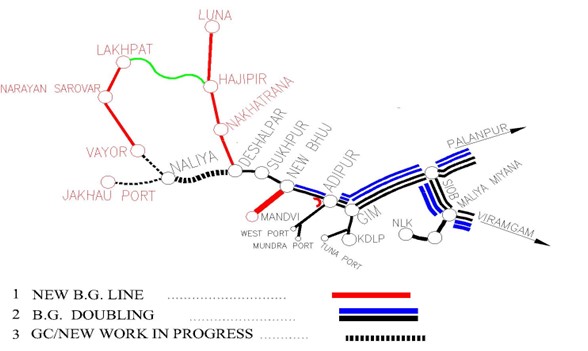 गुजरात के कच्छ क्षेत्र में बनेंगी चार नई रेल लाइन, केंद्रीय मंत्रिमण्डल ने दी स्वीकृति