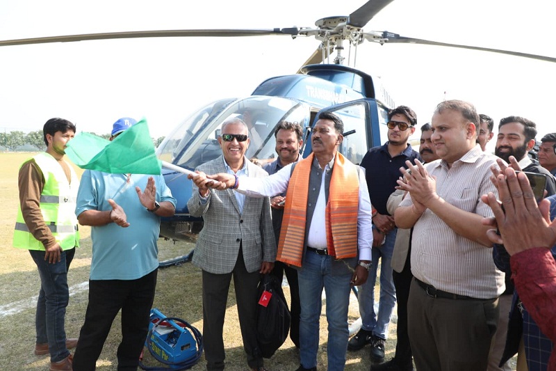  मप्र में धार्मिक पर्यटन को नई उड़ान : इंदौर से उज्जैन-ओंकारेश्वर के लिए शुरू हुई 'पीएमश्री' हेली पर्यटन सेवा