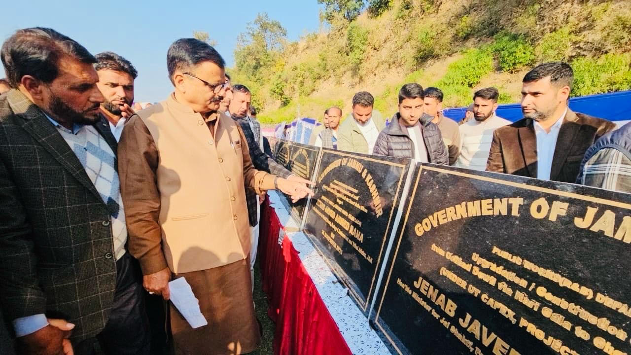 राणा ने मनकोट में 80 करोड़ से अधिक की परियोजनाओं का किया शिलान्यास