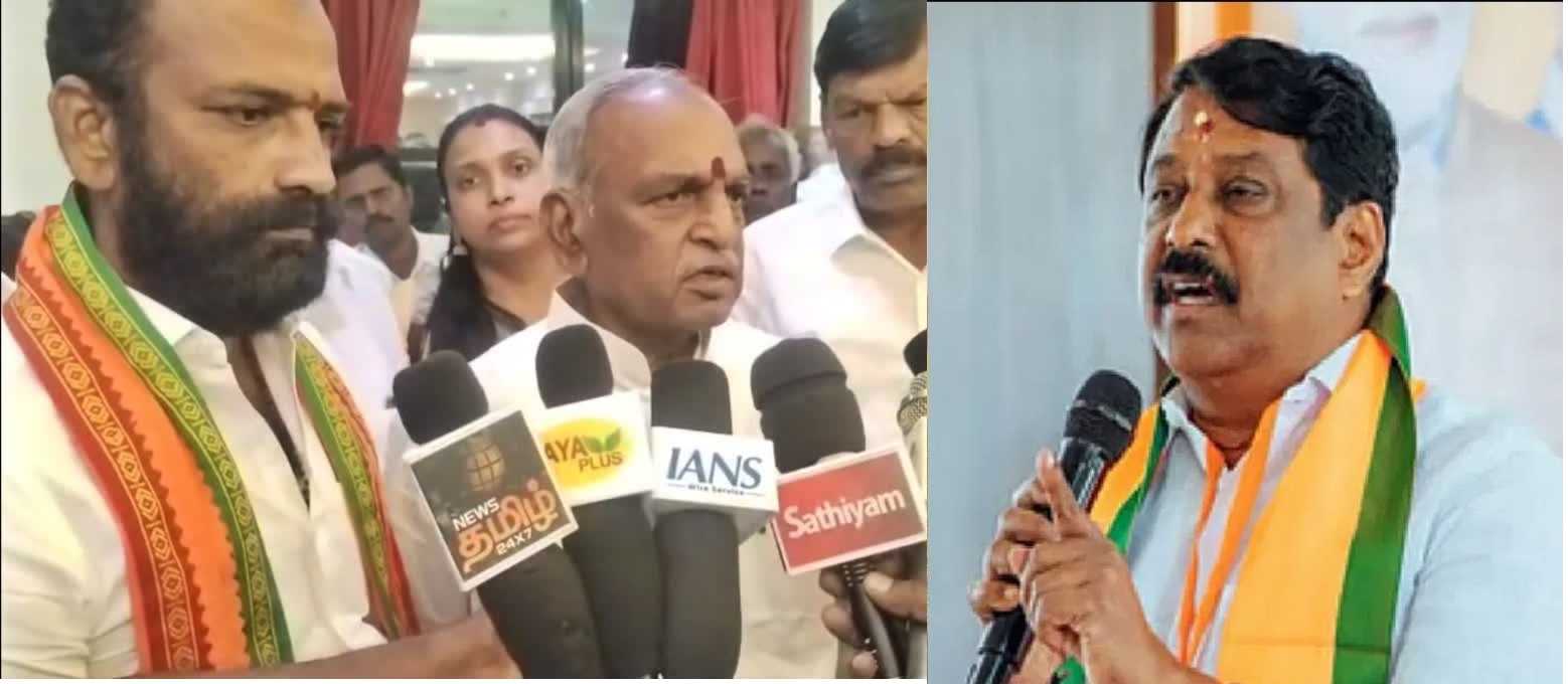  सेनगोट्टैयन के टीवीके में शामिल होने पर भाजपा नेताओं ने व्यक्त की कड़ी प्रतिक्रिया