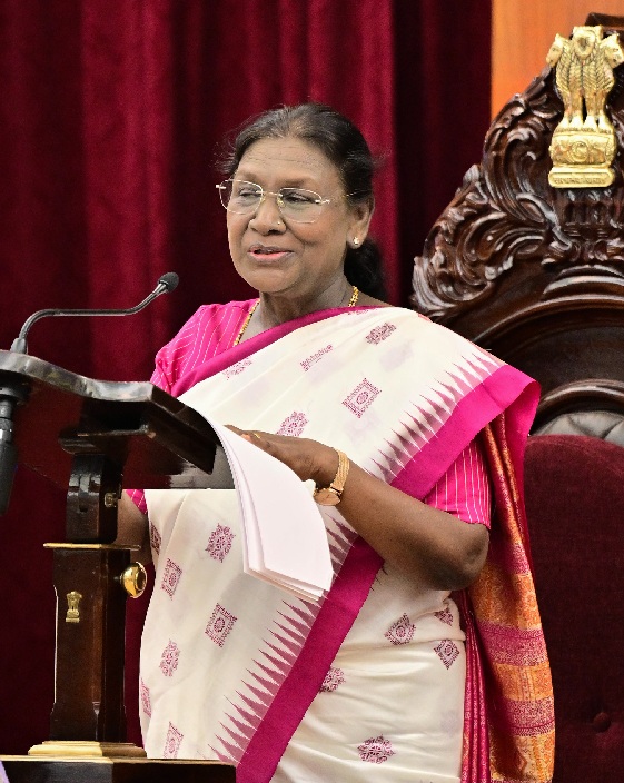 राष्ट्रपति मुर्मु आज उत्तर प्रदेश की राजधानी लखनऊ में