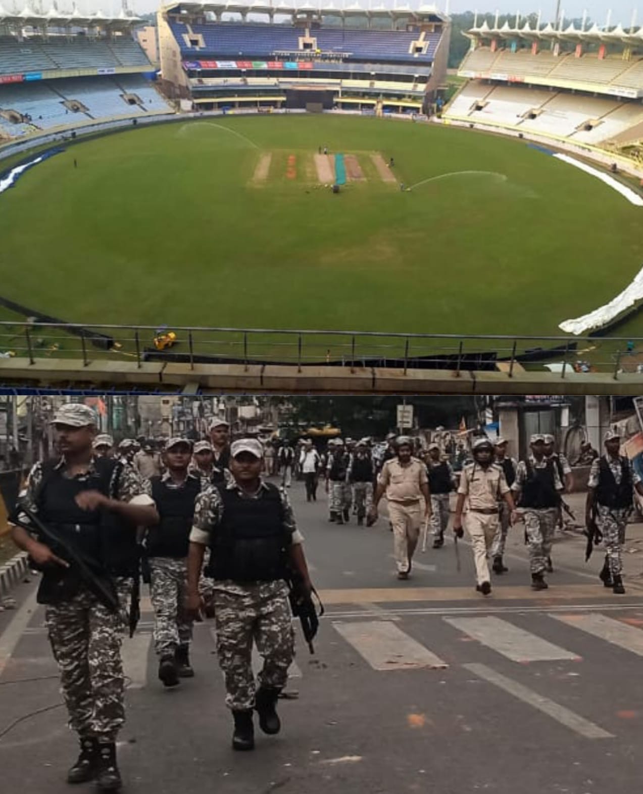 भारत और दक्षिण अफ्रीका वनडे क्रिकेट मैच को लेकर सुरक्षा के रहेंगे पुख्ता इंतजाम