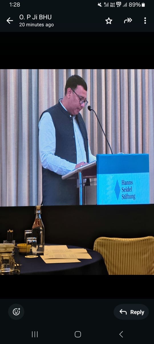 बीएचयू के डॉ. ओम प्रकाश हैन्स ज़ाइडेल फ़ाउंडेशन के कार्यकारिणी सदस्य नियुक्त