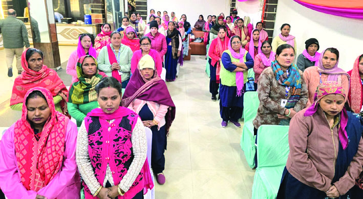 आशाओं को दिया जीवनशैली आधारित रोगों के प्रबंधन का प्रशिक्षण