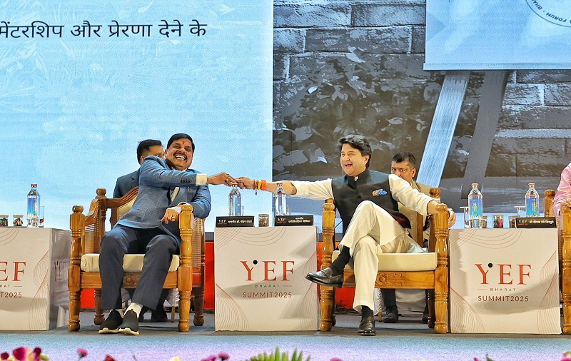 आज का युवा भारत नई सोच, साहस और जोखिम लेने की क्षमता से लैस : ज्योतिरादित्य सिंधिया