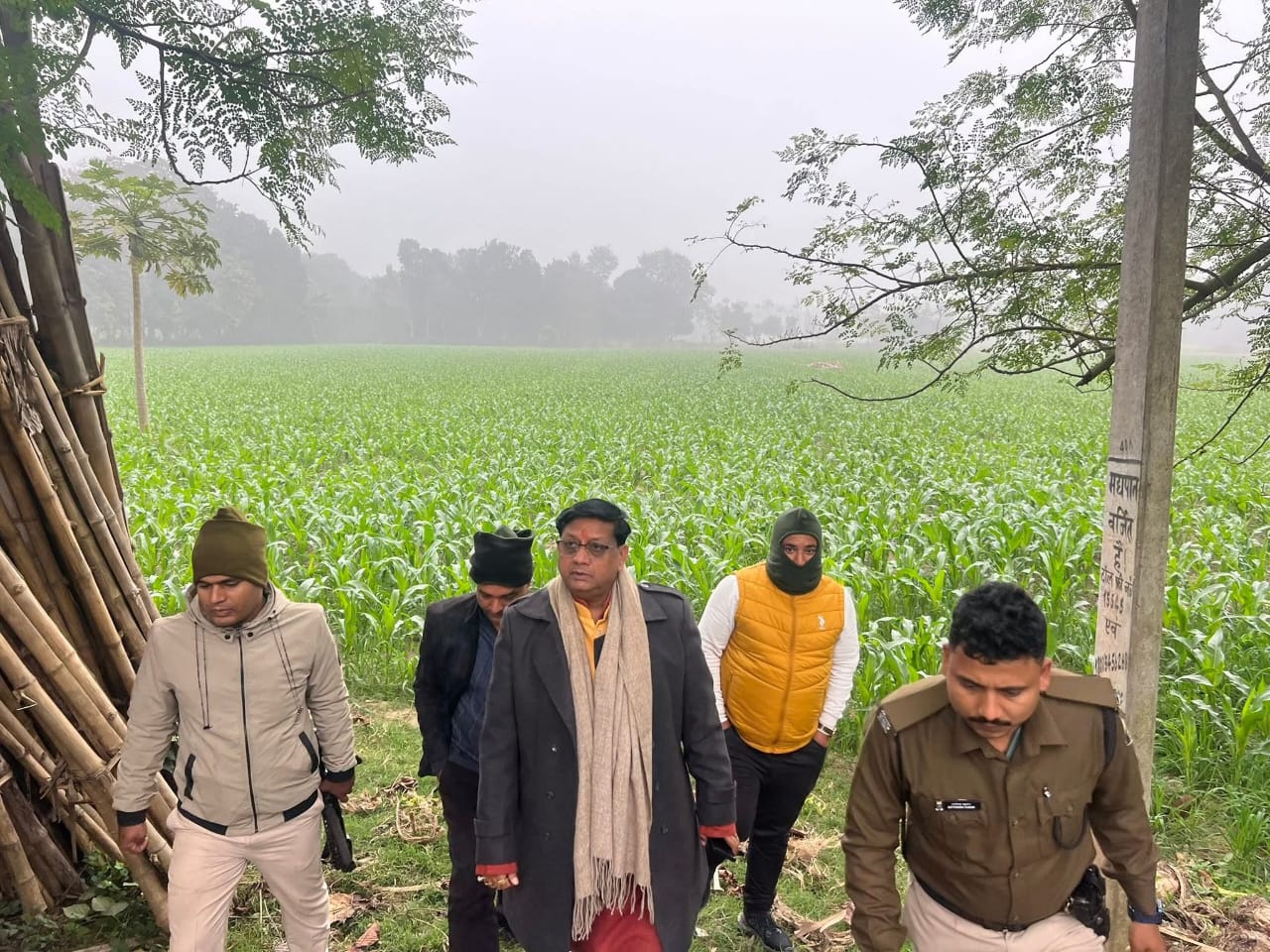 कौशल विकास एवं स्वास्थ्य शिक्षा परियोजना को लेकर स्थल निरीक्षण