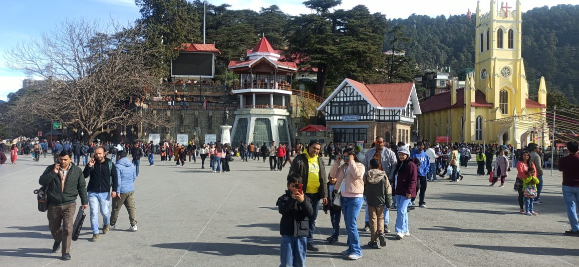  दिसंबर सूखा, शिमला में लगातार चौथे साल बर्फबारी का नज़ारा गायब