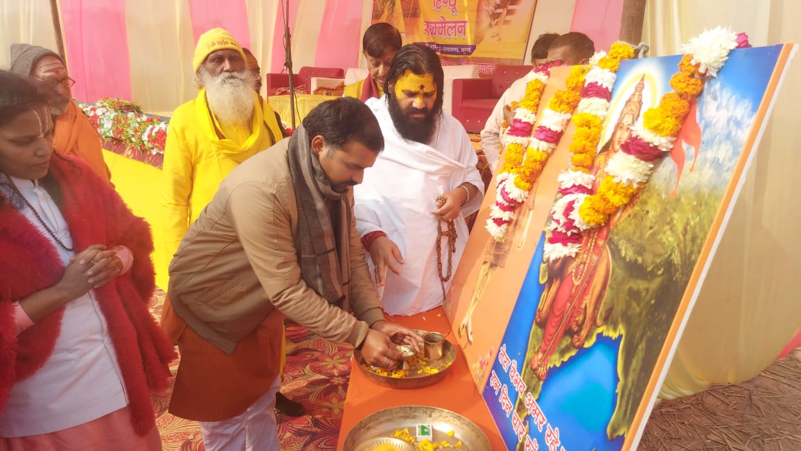 हिन्दू समाज को संगठित होने की आवश्यकता : ओम प्रकाश विभाग प्रचारक