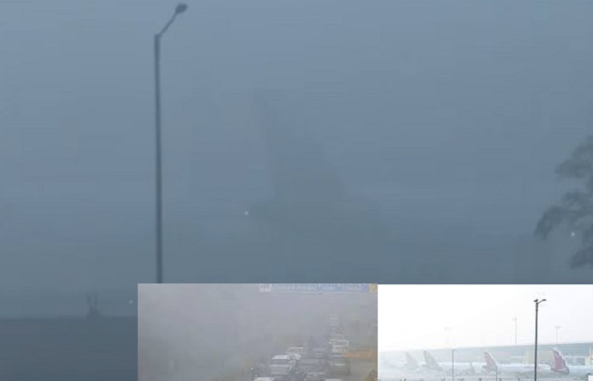  दिल्ली में कोहरे का कहर, इंडिगो और एयर इंडिया की कुछ उड़ानों में देरी