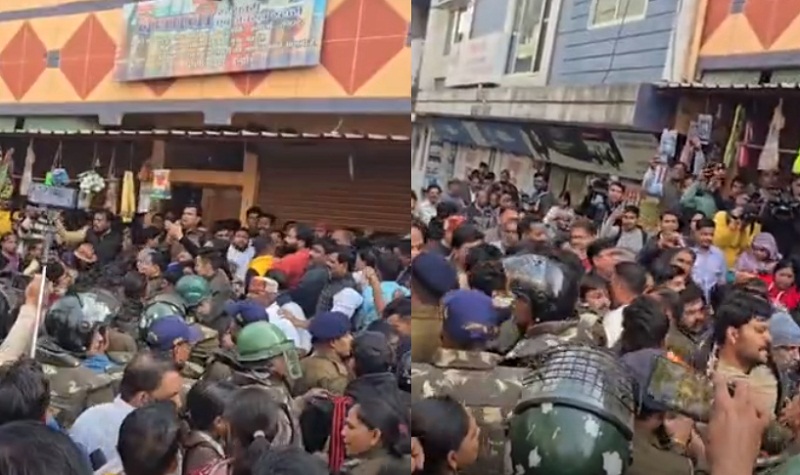 मप्र के इंदौर में दूषित पानी कांड को लेकर सियासत तेज, कांग्रेस-भाजपा कार्यकर्ता आए आमने-सामने