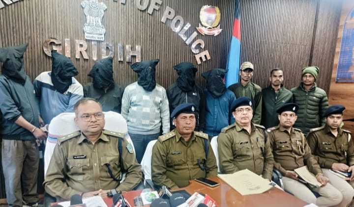 फायरिंग मामले के 7 आरोपित गिरफ्तार, जेल भेजे गये जेल