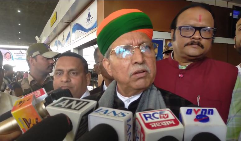 हाई कोर्ट की सर्किट बेंच उद्घाटन पर पहुंचे केंद्रीय कानून मंत्री अर्जुनराम मेघवाल, बंगाल की कानून-व्यवस्था पर किया कटाक्ष