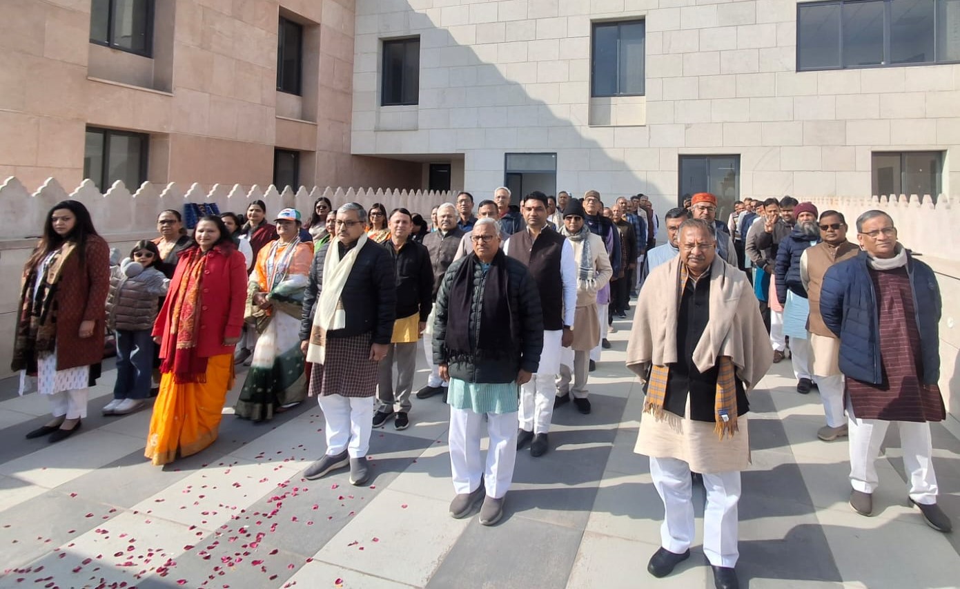 संघ के सह सरकार्यवाह अरुण कुमार ने जयपुर में फहराया राष्ट्रीय ध्वज