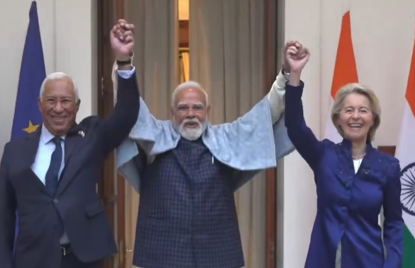 प्रधानमंत्री मोदी ने यूरोपीय संघ के नेताओं के साथ वार्ता की, द्विपक्षीय समझौते संभव