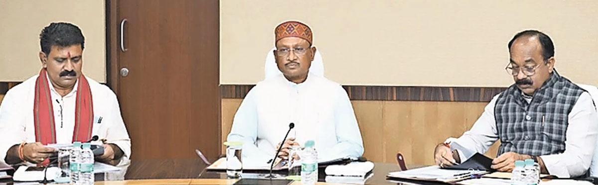  छत्तीसगढ़ में साय कैबिनेट की  बैठक आज