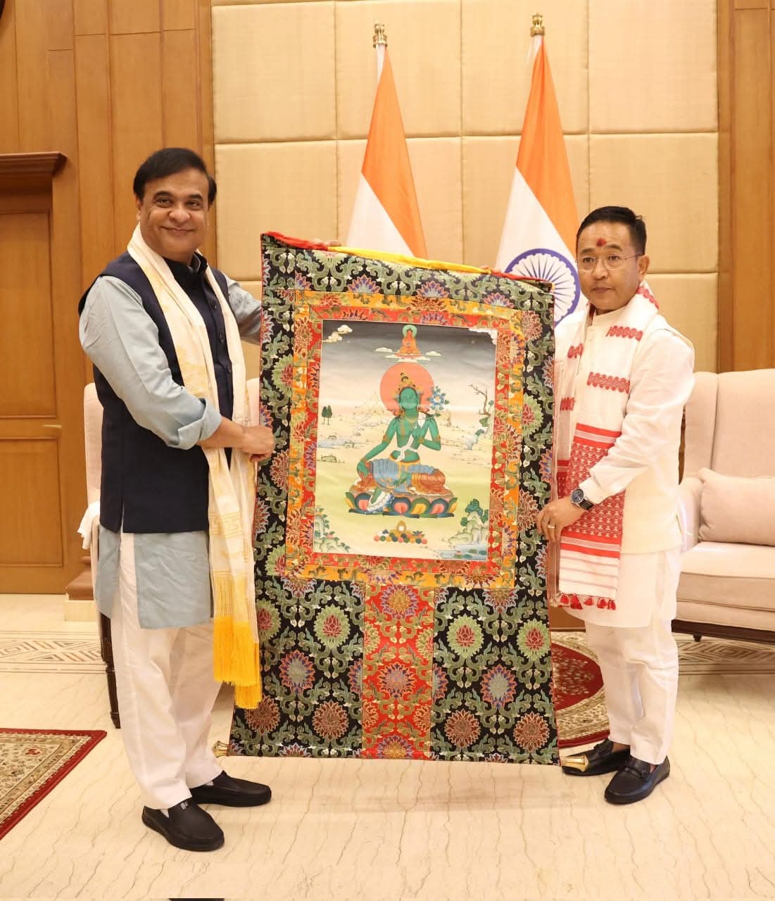 असम के मुख्यमंत्री सरमा ने अपने सिक्किम के समकक्ष प्रेम सिंह तमांग को दी जन्मदिन की शुभकामनाएं