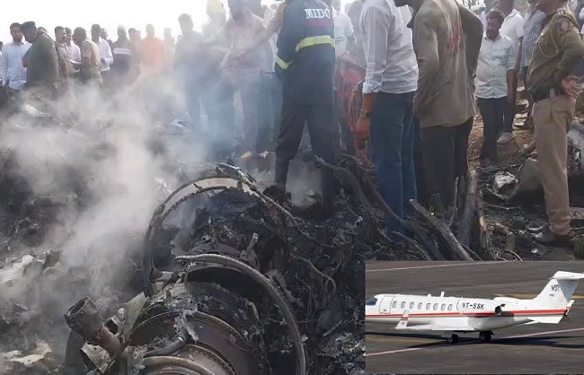 बारामती विमान हादसे में एएआईबी ने कॉकपिट वॉयस रिकॉर्डर से डेटा लेने के लिए सहायता मांगी