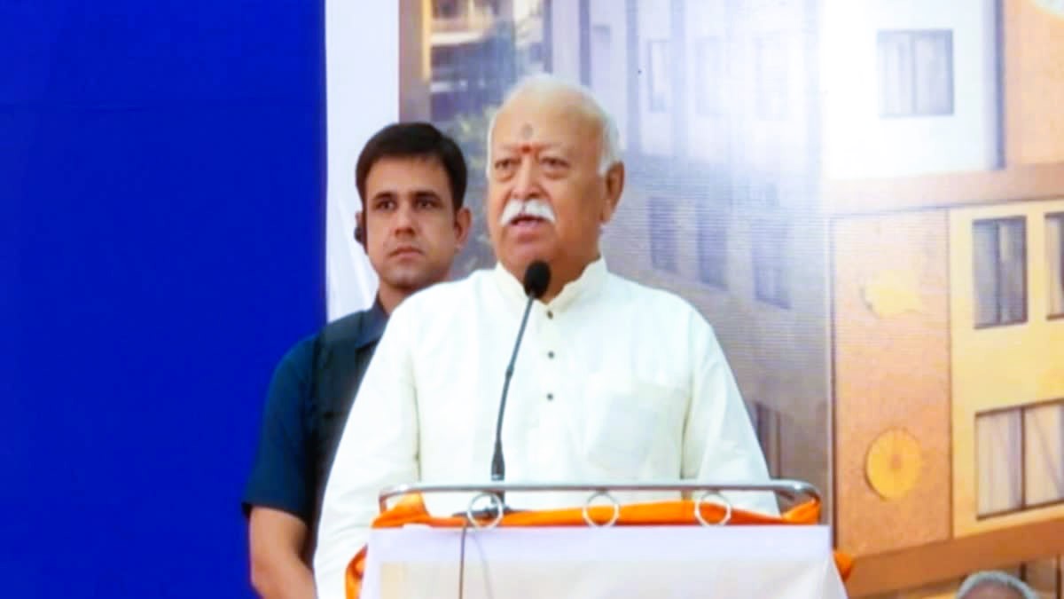 सद्भाव और शांति के जरिए दुनिया में युद्ध रोक सकता है भारत : मोहन भागवत