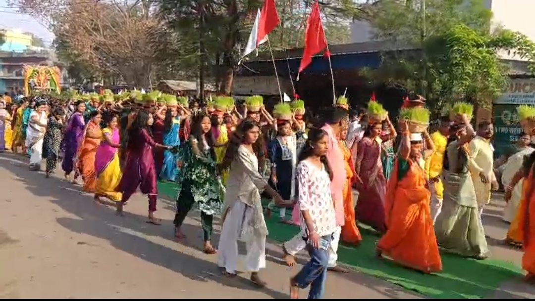रामनवमी और नवरात्रि पर भव्य जवारा शोभायात्रा, श्रद्धा और उत्साह से गूंजा शहर