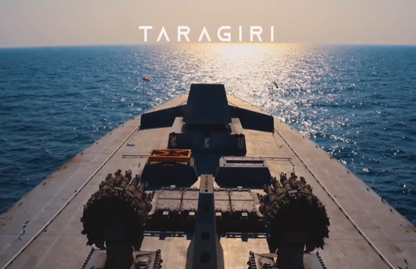 भारतीय नौसेना ने विशाखापत्तनम में नौसेना डॉकयार्ड में स्टील्थ फ्रिगेट आईएनएस तारागिरी को चालू किया