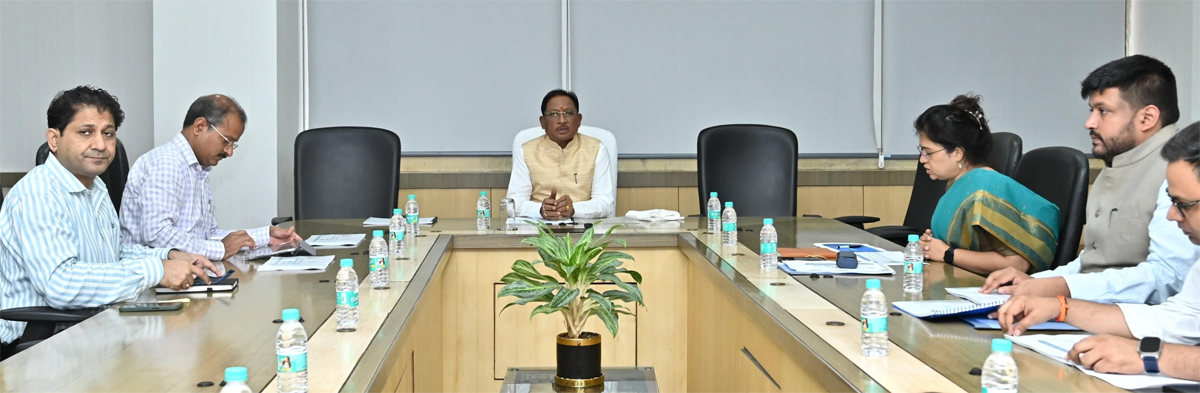 मुख्यमंत्री साय आज मंत्रालय में करेंगे महत्वपूर्ण बैठक