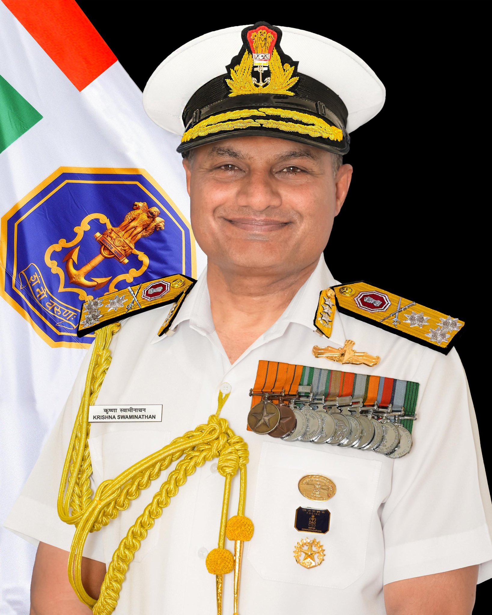 देश के अगले नौसेना प्रमुख होंगे वाइस एडमिरल कृष्णा स्वामीनाथन, केंद्र की मंजूरी