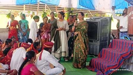 मुख्यमंत्री कन्या विवाह योजना के तहत 40 जोड़ों का सामूहिक विवाह संपन्न