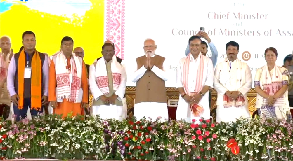 प्रधानमंत्री मोदी के असम दौरे का व्यापक असर, तालमेल का संकेत
