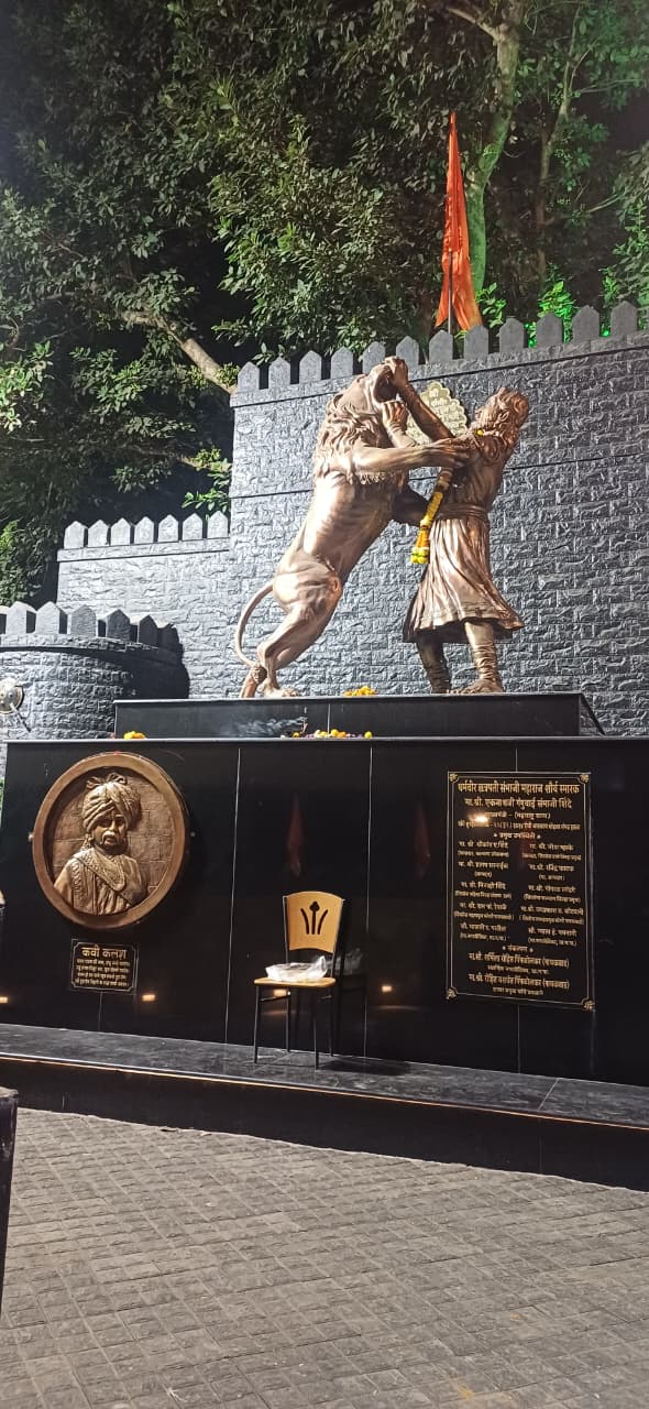 ठाणे पूर्व में उपेक्षित है छत्रपति शिवाजी महाराज का स्मारक