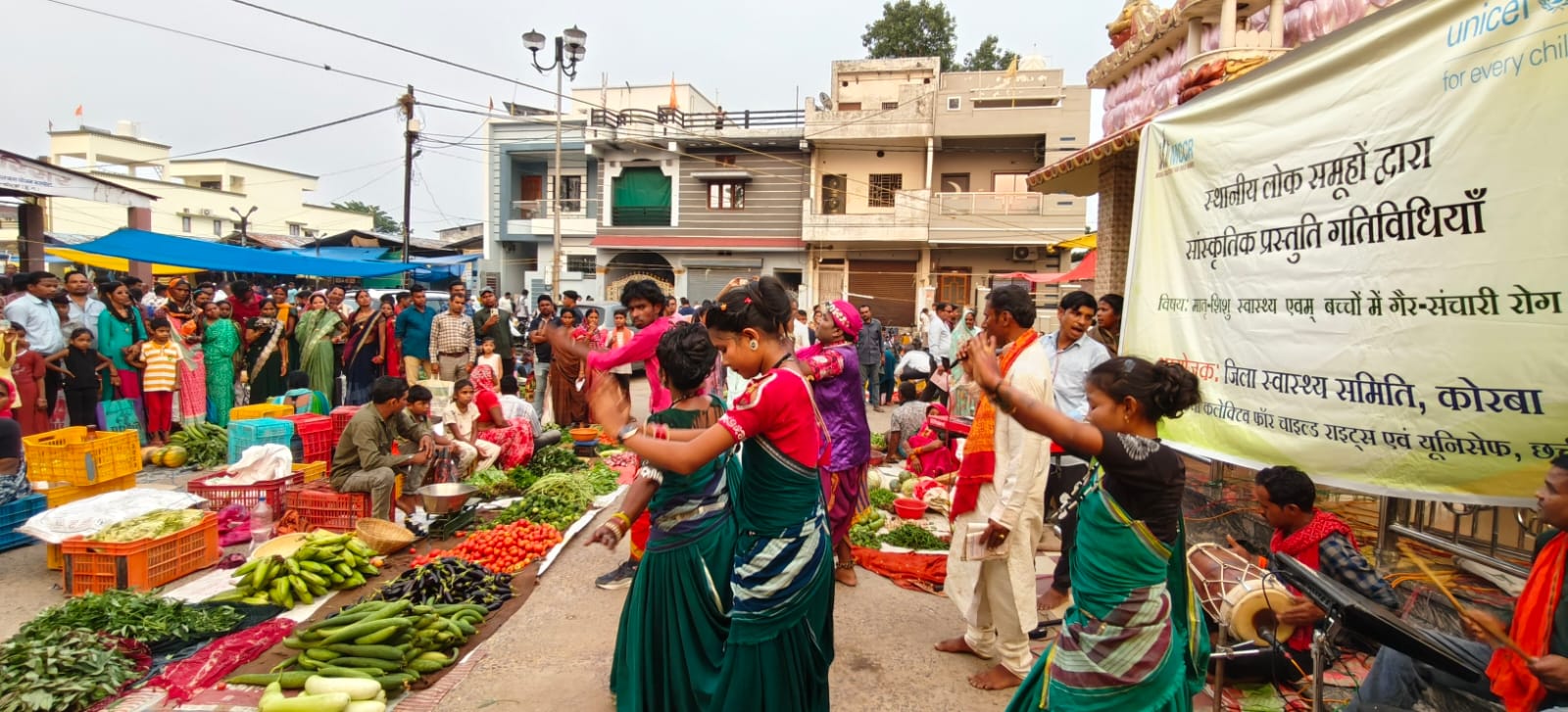 लोक कला के माध्यम से स्वास्थ्य जागरूकता अभियान, दो हज़ार से अधिक लोग हुए जागरूक