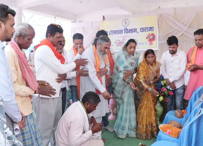 कांकेर सांसद ने किया 3.29 करोड़ के तालाब-जलाशय जीर्णोद्धार का भूमिपूजन