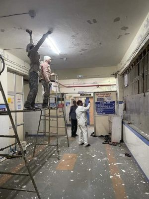 Morbi hospital gets makeover ahead of PM Modi’s visit; Congress, AAP slam ‘eventbaazi’