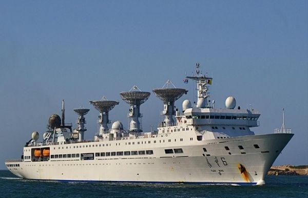 चीन के जासूसी जहाज युआन वांग-6 को भारतीय समुद्री क्षेत्र में घेरने को नौसेना तैयार