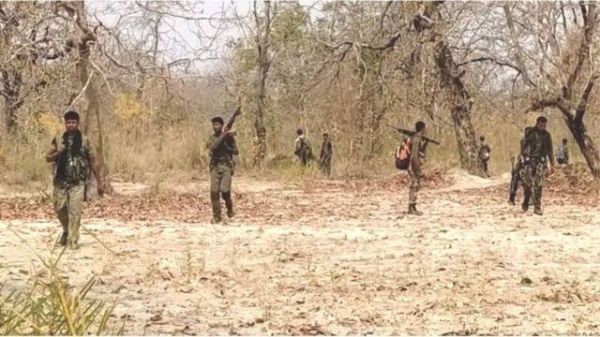 छत्तीसगढ़ के बीजापुर में मुठभेड़ में तीन नक्सली मारे गए
