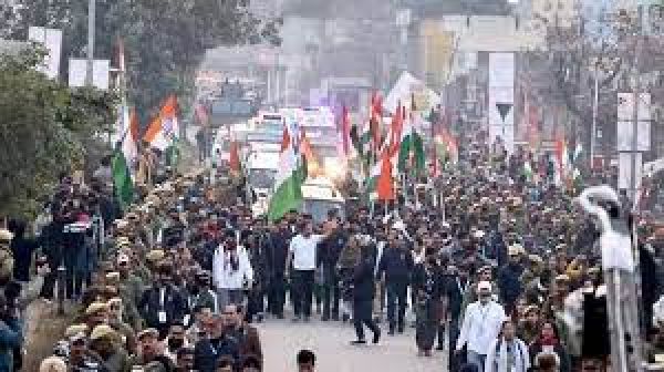 भारत जोड़ो यात्रा आज पहुंचेगी जम्मू, अशोक नगर में होगी राहुल की जनसभा